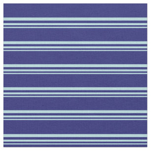 Tissu Bleu en poudre et Bleu nuit