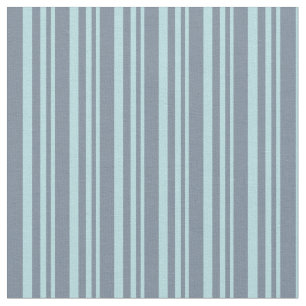 Tissu Bleu en poudre et rayures gris en ardoise légère