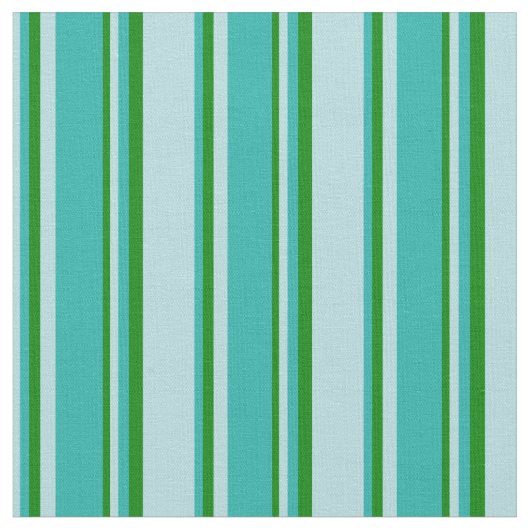 Tissu Bleu en poudre, vert clair et vert (Fermer)
