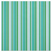 Tissu Bleu en poudre, vert clair et vert (Échantillon)