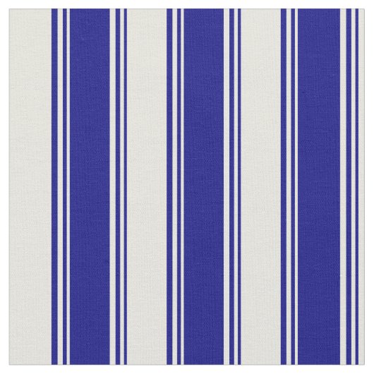 Tissu Bleu et beige (Fermer)