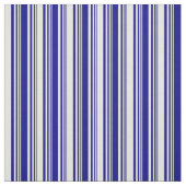 Tissu Bleu et beige rayures (Échantillon)