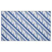 Tissu bleu et blanc Abstrait (Fat Quarter)