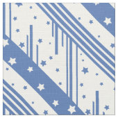 Tissu bleu et blanc Abstrait (Détail)