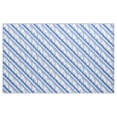 Tissu bleu et blanc Abstrait (Yard)