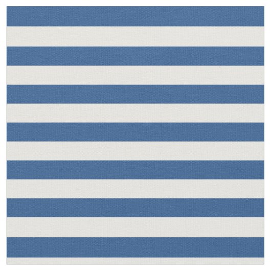 Tissu Bleu et blanc barrés (Fermer)