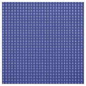Tissu Bleu et blanc marine (Échantillon)