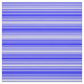 Tissu Bleu et blanc Motif (Échantillon)