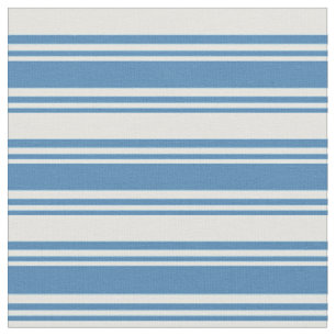 Tissu Bleu et bleu clair Cyan coloré Liner/Motif rayé