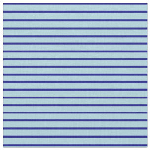 Tissu Bleu et Bleu clair Motif de rayures