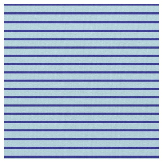 Tissu Bleu et Bleu clair Motif de rayures (Fermer)