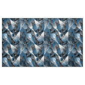 Tissu Bleu et gris. Résumé. (Fat Quarter)