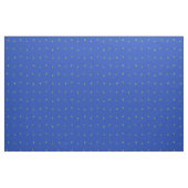 Tissu bleu et jaune étoiles (Fat Quarter)