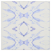 Tissu Bleu et Marbre blanc (Échantillon)