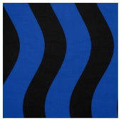Tissu Bleu et noir (Échantillon)