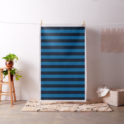 Tissu Bleu et noir (In Situ)