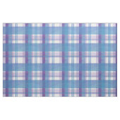 Tissu Bleu et pourpre de plaid de Madras (Fat Quarter)