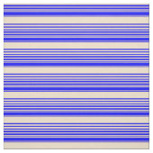 Tissu Bleu et Tan (Échantillon)