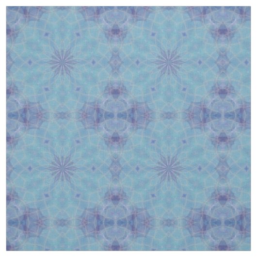 Tissu Bleu et Turquoise (Échantillon)