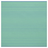Tissu Bleu et vert clair Motif de rayures (Échantillon)