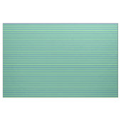 Tissu Bleu et vert clair Motif de rayures (Fat Quarter)