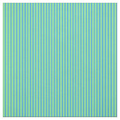 Tissu Bleu et vert clair Motif rayé/lin (Échantillon)