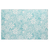 Tissu bleu fleur sauvage (Fat Quarter)