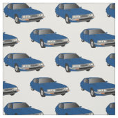 Tissu bleu-foncé de SM de Citroen (Échantillon)