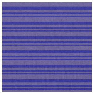 Tissu Bleu foncé et Ardoise Bleue foncé Bleu rayures