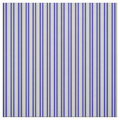 Tissu Bleu foncé et gris clair Motif rayé (Échantillon)
