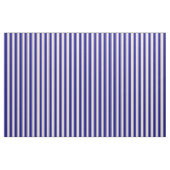 Tissu Bleu foncé et lignes de couleur bisque (Yard)