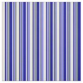 Tissu Bleu foncé et Motif bleu clair (Échantillon)