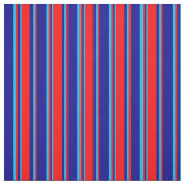 Tissu Bleu foncé, rouge et bleu profond (Échantillon)