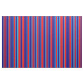 Tissu Bleu foncé, rouge et bleu profond (Fat Quarter)