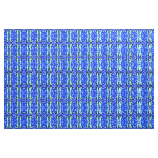 Tissu Bleu frais (Yard)