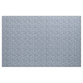 Tissu bleu gris et blanc géométrique (Yard)
