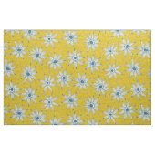 Tissu bleu jaune de sema (Fat Quarter)