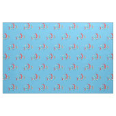 Tissu bleu Kite Surfing (Fat Quarter)