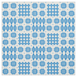 Tissu Bleu lumineux de tapisserie de Faux de Gallois sur