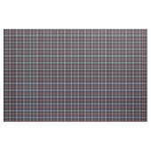 Tissu Bleu marine et plaid de Bourgogne (Fat Quarter)