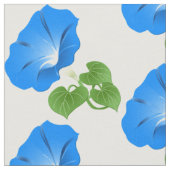 Tissu Bleu matinal glaces (Fermer)