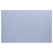 Tissu Bleu moderne Chevron Stripes (Yard)