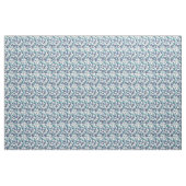 Tissu Bleu Motif des bandes de patchwork (Yard)