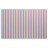 Tissu Bleu, Orchidée foncée, Tan, Beige & Noir (Fat Quarter)