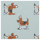 Tissu Bleu pierre de la baie beagle (Fermer)