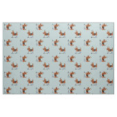 Tissu Bleu pierre de la baie beagle (Fat Quarter)
