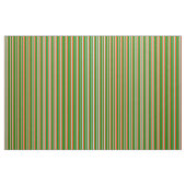 Tissu Bleu Poudre, Rouge et Vert (Fat Quarter)