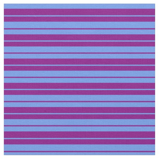 Tissu Bleu pourpre et fleur de Cornouailles (Fermer)