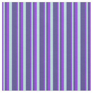 Tissu Bleu pourpre, Poudre et Bleu foncé d'ardoise