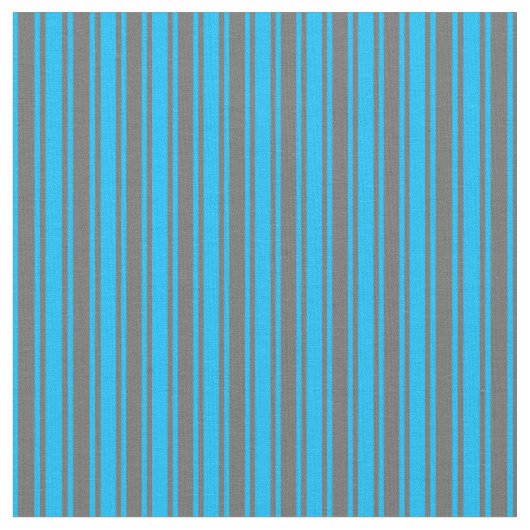 Tissu Bleu profond et gris foncé rayures (Fermer)